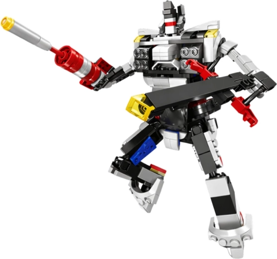 Bevægelig robot til actionfyldt leg
