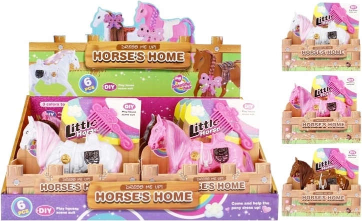 Koník Little Horse med tilbehør