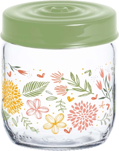 Glaskrukke med låg Botanica 425 ml