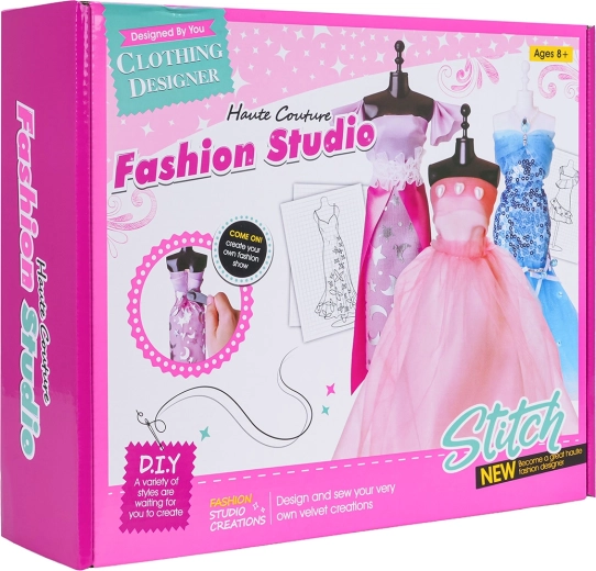 Kreativt sæt til design af tøj Fashion