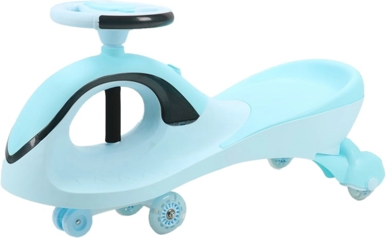 Gravitationsløbecykel BABY MIX G-Force, blå med LED-hjul