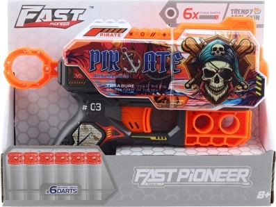 Piratsk pistol til skumkugler