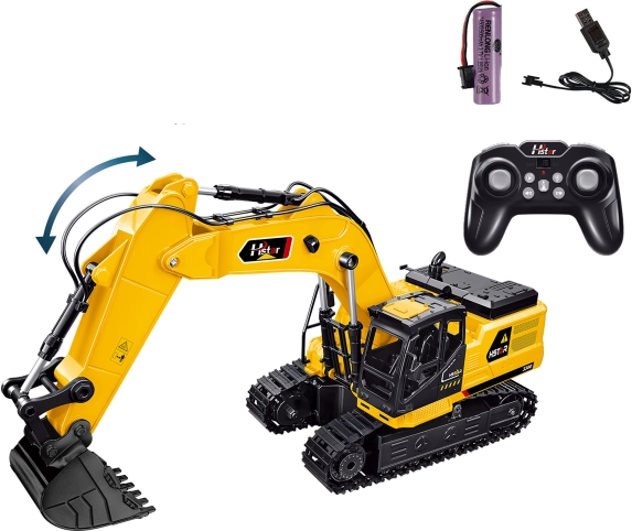 RC gravemaskine med fjernbetjening 46 cm
