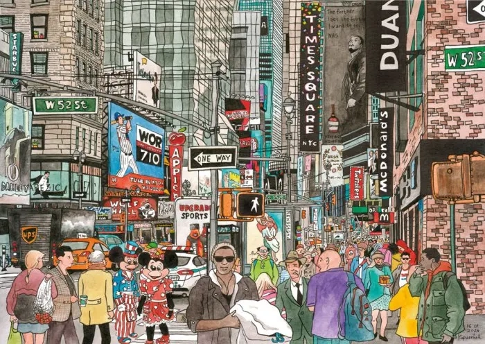 Puslespil Broadway 1000 brikker