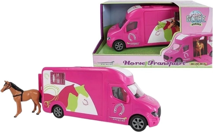 Pink hestetransporter til børn