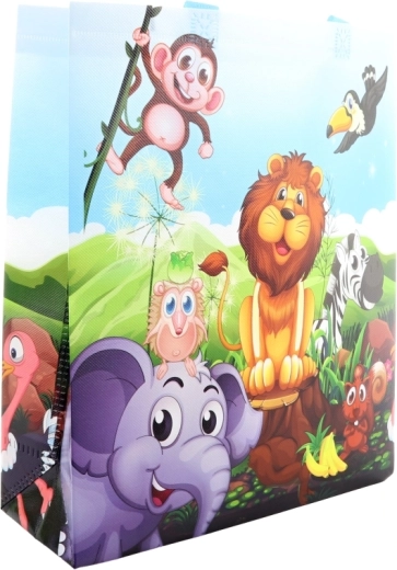 Farverigt safari-motiv, der fanger blikket med det samme