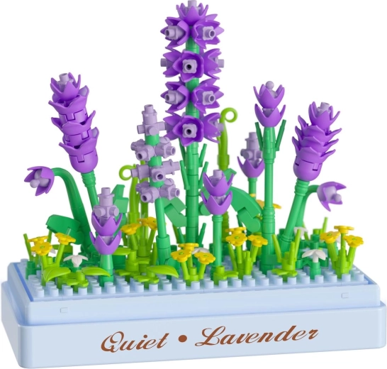 Lavendel, der aldrig visner