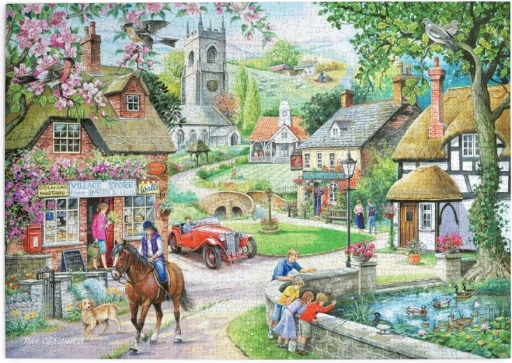 House of Puzzles Andefodring – puslespil med 1000 brikker