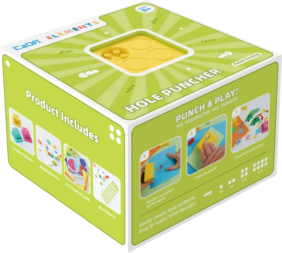 Kreativt sæt med 108 dele til øjeblikkelig sjov