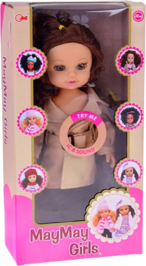 Glad musik ved tryk på maven