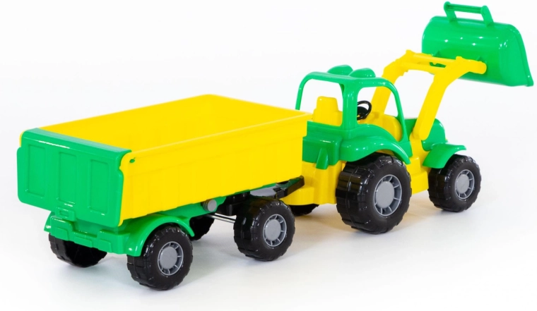 Trailer med nedklappelig bagklap