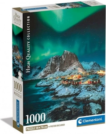 Puslespil 1000 stk Compact Lofotøerne