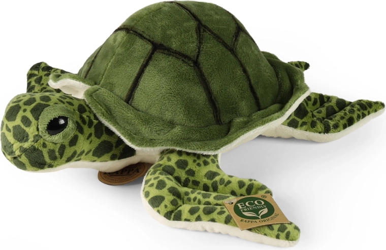 Rappa plyselegetøj – havskildpadde, eco-friendly, 25 cm