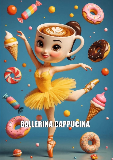 Trefl puslespil BrainRots: Ballerina Cappucina 200 brikker