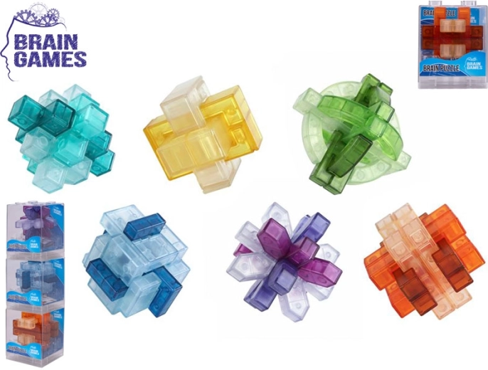 Hjernevrider-kube Brain Games 7 cm