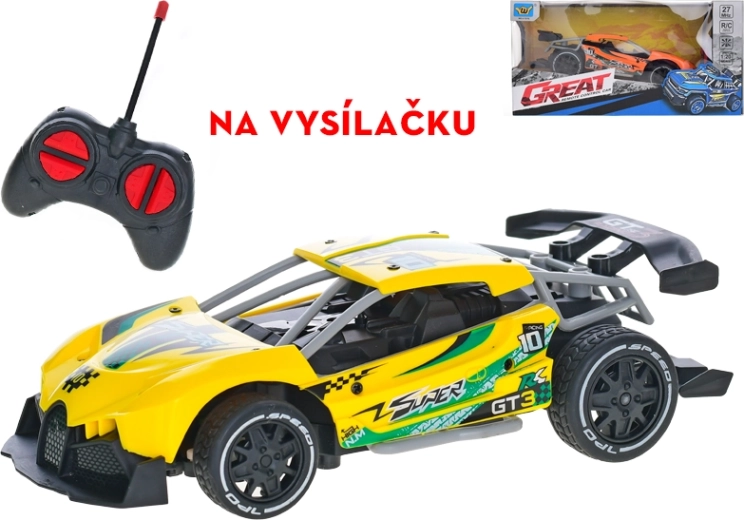 Sports RC-bil 1:20, 27 MHz, 20 cm