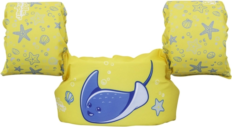 Stabilitet i vandet takket være ærmer og skumstøtte