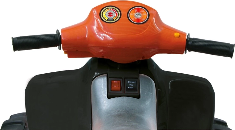 Enkel betjening: frem/tilbage, stop og speederpedal