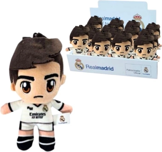 Plysbamse-figur REAL MADRID – fodboldspiller