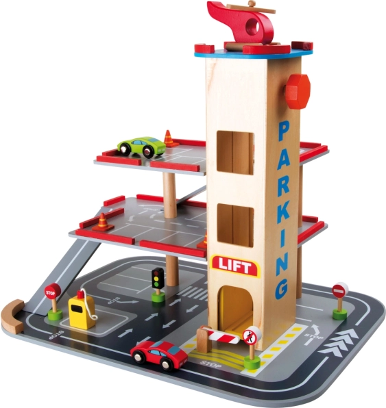 Træparkering med elevator - Small Foot
