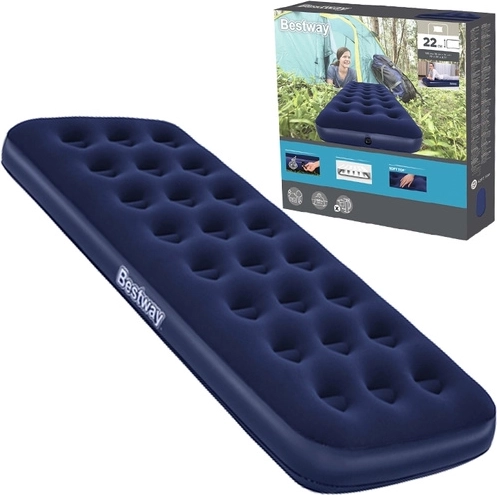 Oppustelig enkeltseng 185 × 76 × 22 cm BESTWAY