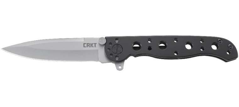 Foldekniv CRKT M16 Spear Point, 8 cm, sort, rustfrit stål