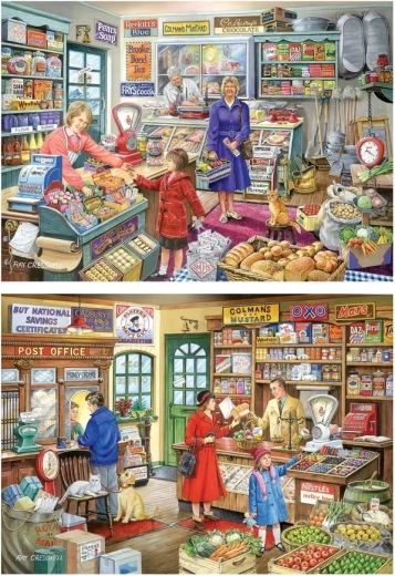 Puzzle I butikken 2 × 500 brikker
