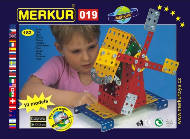 Byggesæt Merkur Mølle - 10 modeller