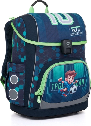 Topgal let skoletaske Aira fodbold