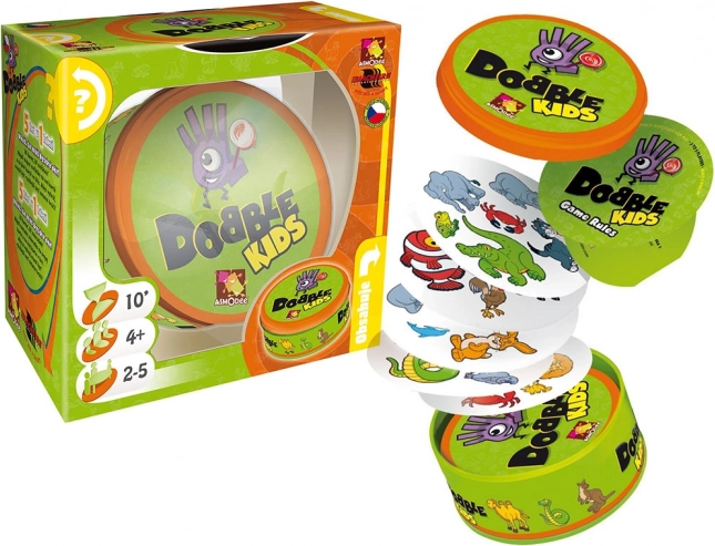 Dobble Kids – hurtigt iagttagelsesspil med dyr