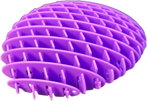 Antistress fidget-legetøj lilla, elastisk og sensorisk 10 cm