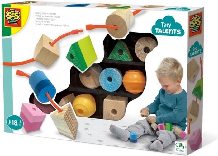SES Creative Tiny Talents sansetræning med perletrådning
