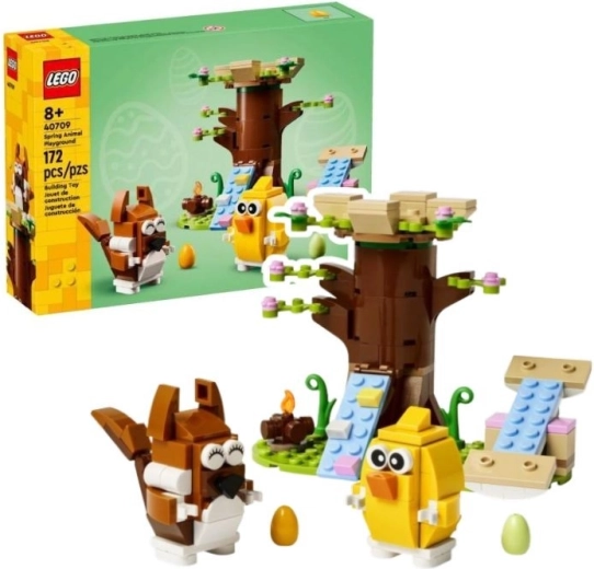 LEGO forårslegeplads med dyr 40709