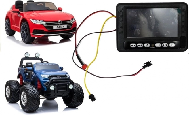 LCD MP4 musikpanel til Ford Ranger Monster DK-550 Arteon