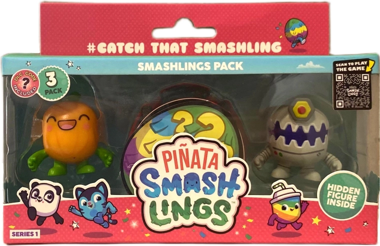 3 tilfældige figurer fra serie 1 i hver pakke