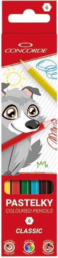 Farveblyanter CONCORDE Classic 6 farver