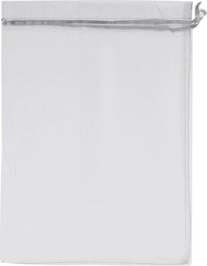 Grå organzapose 25 × 35 cm