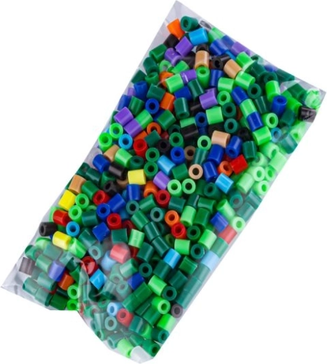 Rigt mix af farverige perler