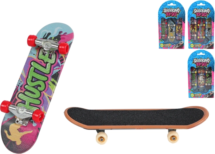 Sæt med mini fingerboards 9,5 cm (3 stk)