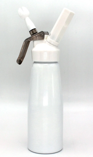 Flødesprøjte 0,5 l hvid LISS Home Chef