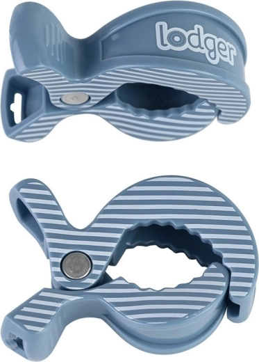 Lodger clips til svøb Swaddle Clip Ocean-stripe (2 stk)