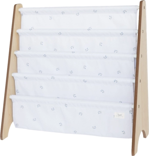 3 Sprouts bogstativ recycled blueberry/ivory