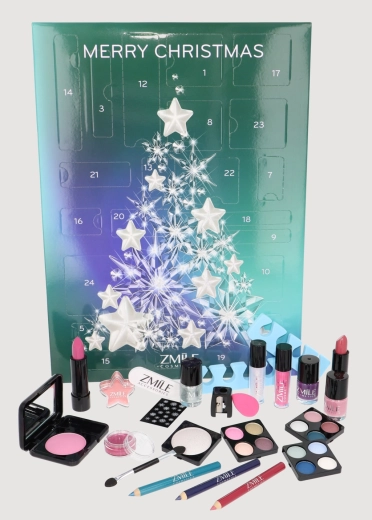 Adventskalender med kosmetik Crystal Teal Time