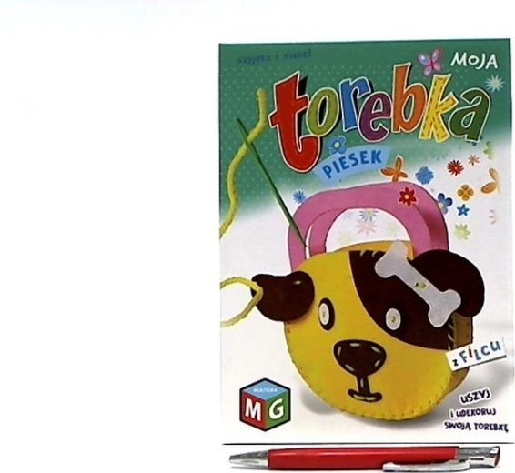 Moja Torebka kreativt sæt til fremstilling af filttaske – Hund