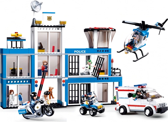 byggesæt Sluban politi – flugt fra fængslet