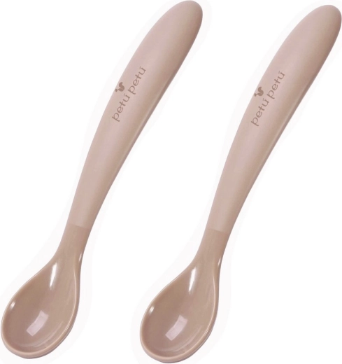 Petú petú Maddie silikoneskeer caramel - 2 stk.