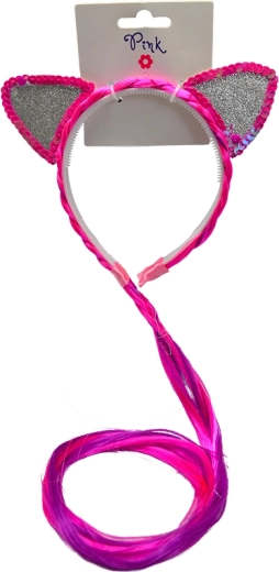 Hårbånd med ører og pivelyd til børn