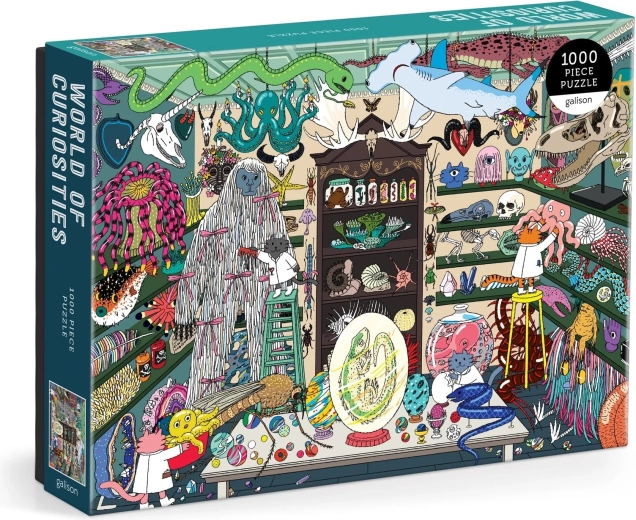 Puzzle Verdens kuriositeter 1000 brikker GALISON
