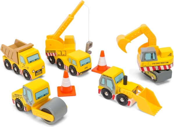 Sæt af byggemaskiner Le Toy Van
