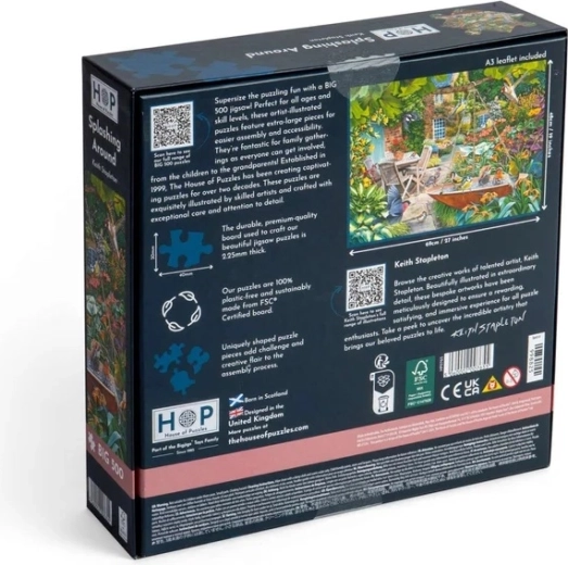 Kvalitetsforarbejdning fra House of Puzzles